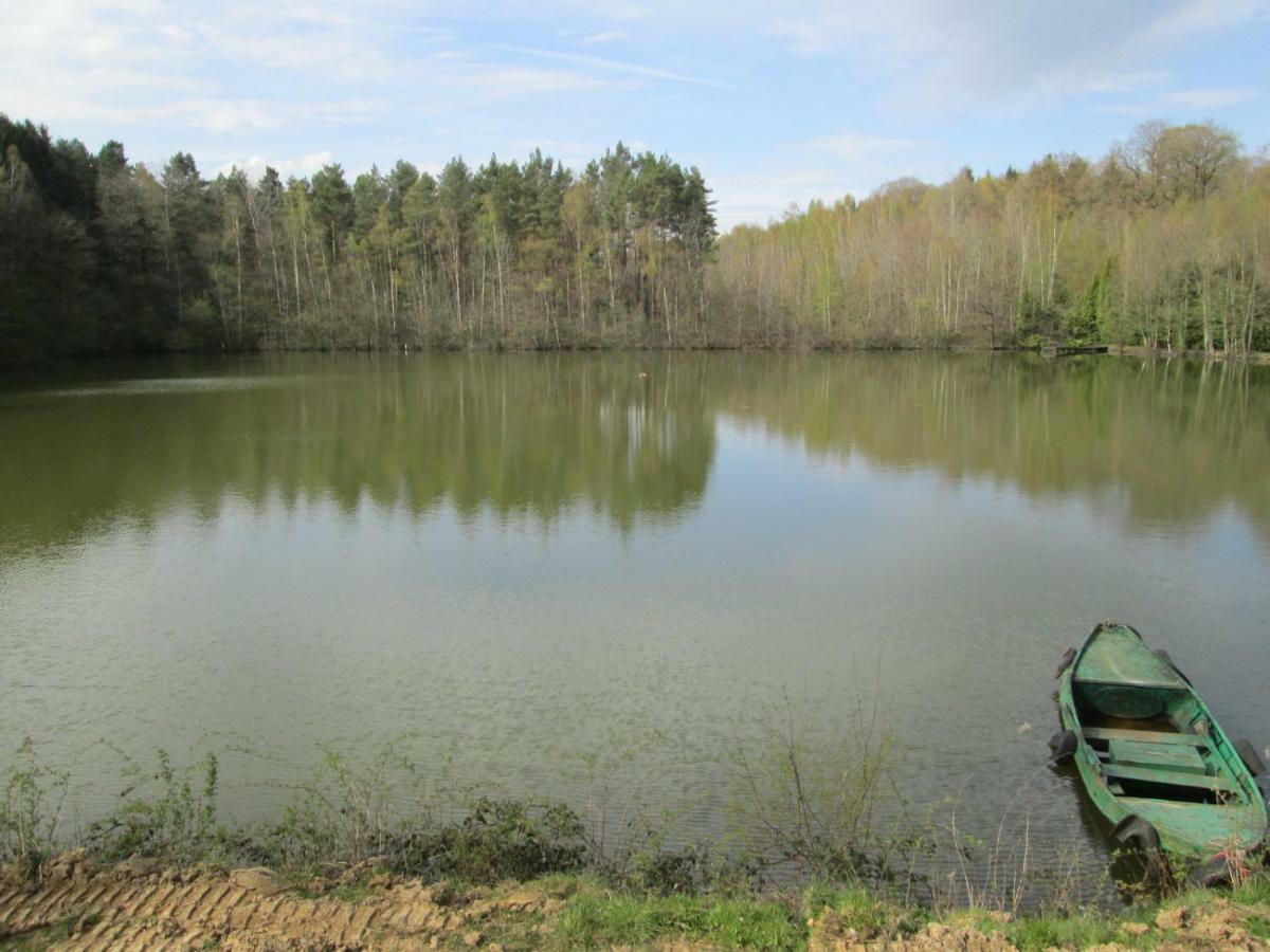 Florennes Gite Neuf 150 M2 Devant Un Grand Lac Prive De 2 Hectares Poissonneux Au Milieu Des Bois Kültér fotó